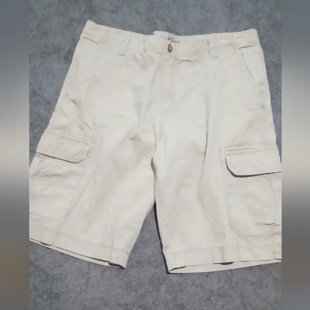 Men's Casual Tan Cargo Shorts